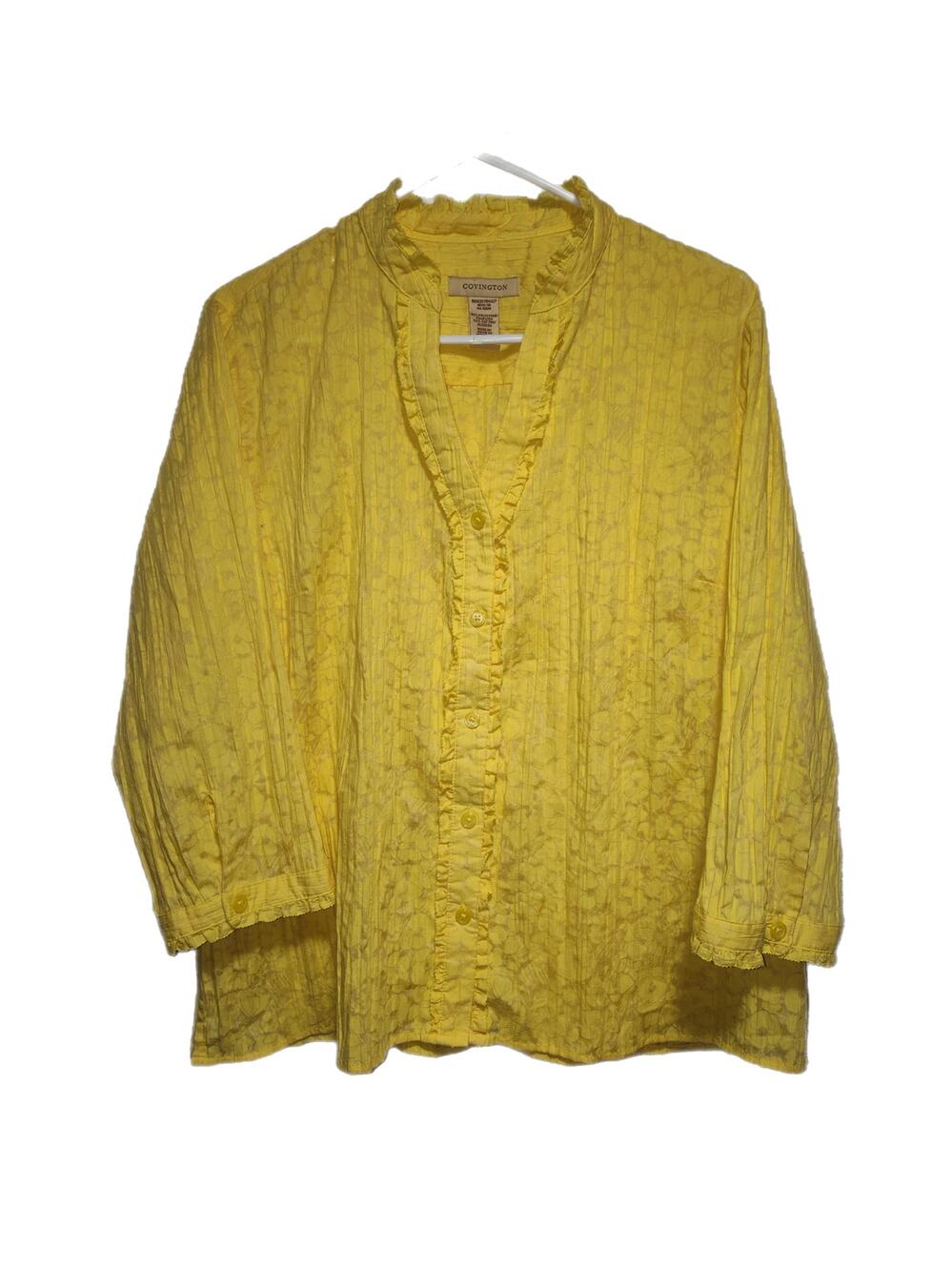 Covington Women's Button Up Shirt Size XL